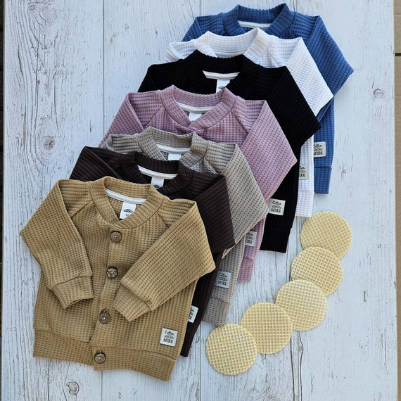 11249C "Natural Waffel" Bluza Makoma camel