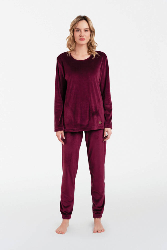 Akara Komplet damski Italian Fashion - bordowy