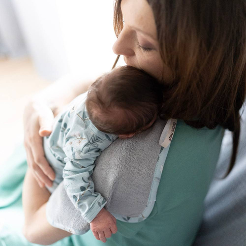 4291 Body z długim rękawem rozpinane Doctor Nap - pool blue