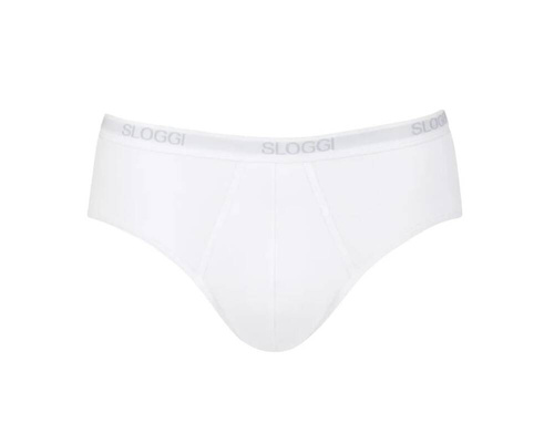 Men Basic Midi 2P Slipy męskie 2-pak Sloggi- white