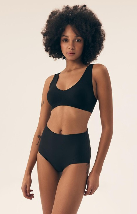 42854-K002 Bump2 Damskie figi Henderson - czarny- beżowy