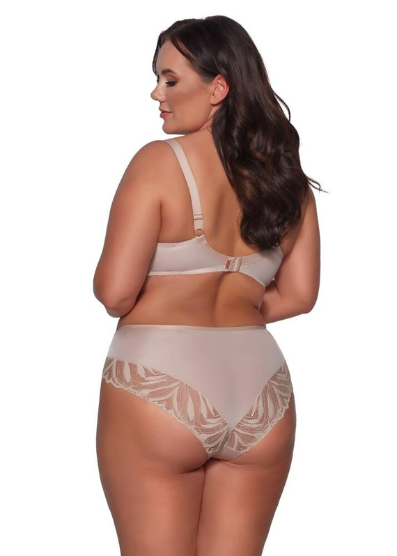 2105 Biustonosz Półusztywniany Maxi Ava -beżowy