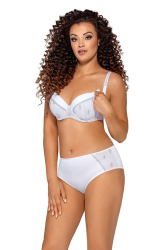 1980 K Półusztywniany Biustonosz do karmienia Ava - biały