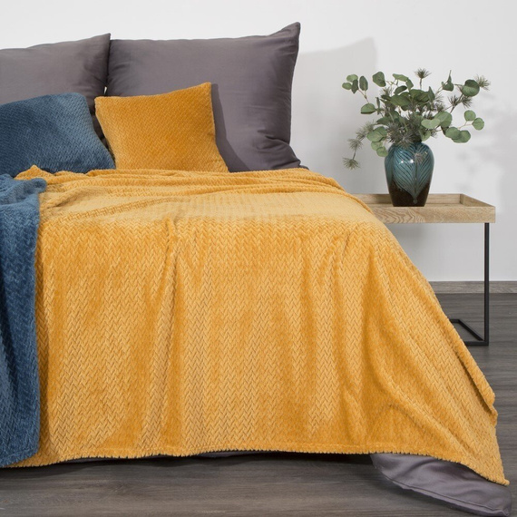 Cindy 3 Koc, narzuta Designe91 -beżowy ciemny