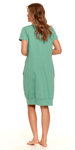 4348 Koszula Nocna ciążowa i do karmienia Doctor Nap - wasabi