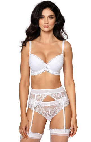 Lagerta Biustonosz push-up Róża biały 