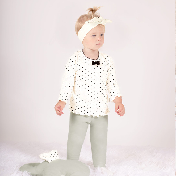 208282 Legginsy dresowe "Lizy" Nicol - oliwkowy