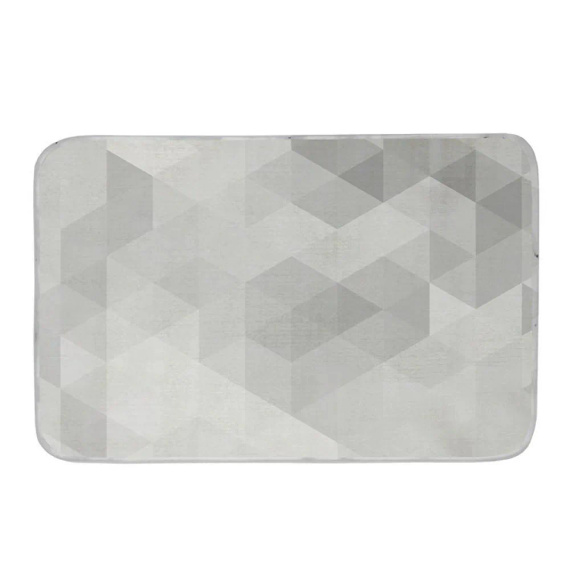 Kala dywanik mata geometryczny Domarex szary