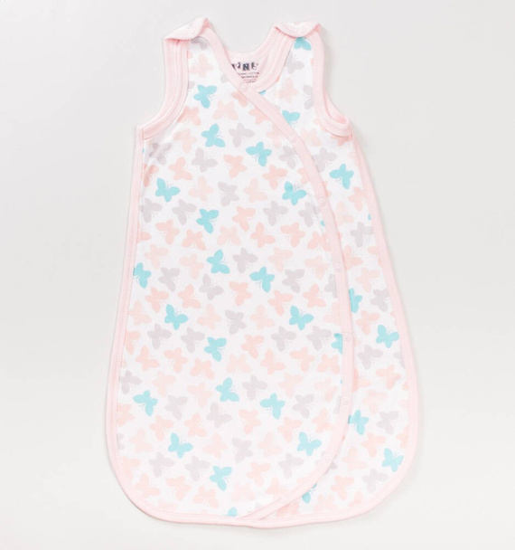 ABN-1386 Śpiworek niemowlęcy z bawełny organicznej Nini 