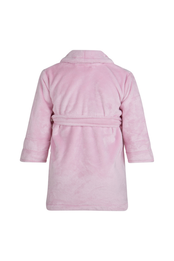 Calido Szlafrok dziecięcy polarowy ByShelly - jasny róż