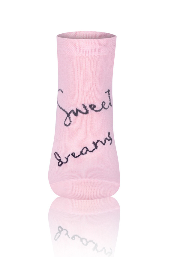 S140S Dreams Skarpety stopki Italian Fashion - łososiowy/jasny melanż