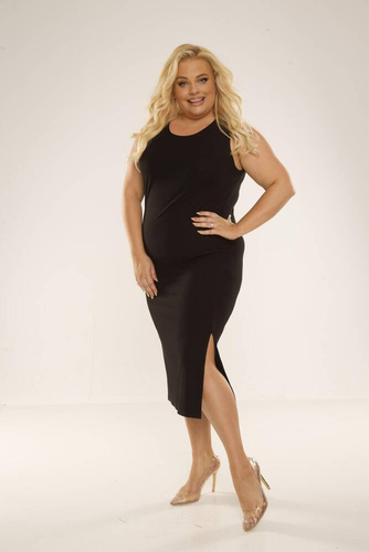 707 Freya Sukienka damska De Lafense - czarny