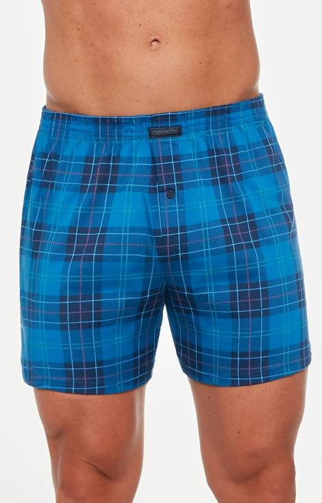 002/267, 008/267 Comfort Bokserki męskie Cornette - niebieski