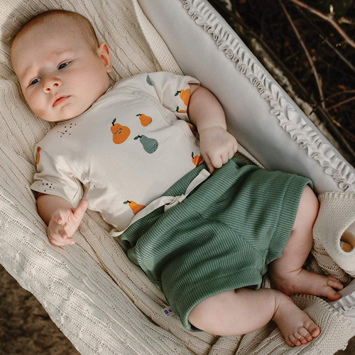 Pearfect Body kopertowe krótkim rękawem Eevi- ecru