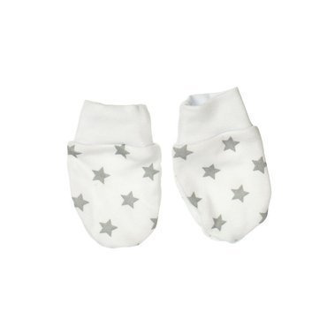 Łapki niedrapki rękawiczki Gwiazdeczki szare Martex