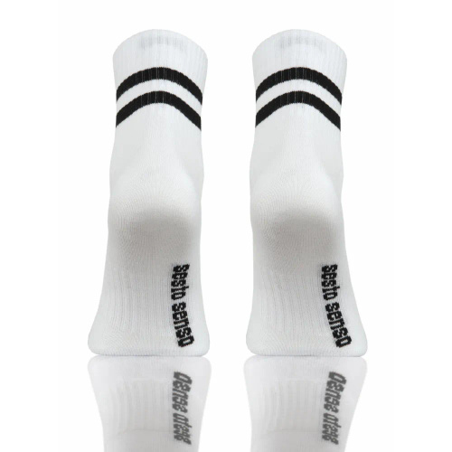 SKB05 Skarpety sportowe krótkie Sesto Senso biały 