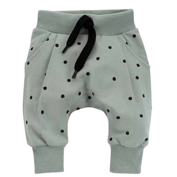 Tres Bien Pumpy z wiązaniem Pinokio - mięta druk