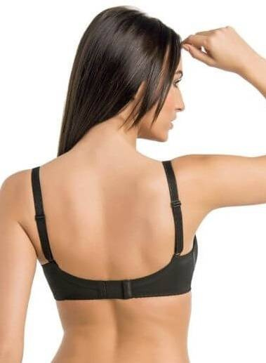 216 Victoria Biustonosz miękki Teyli - czarny