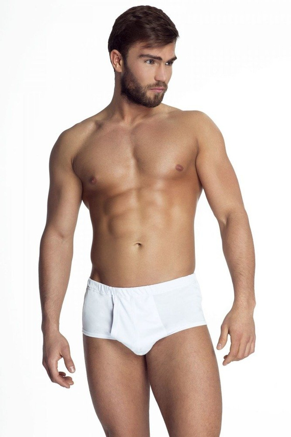 6068 Slipy męskie Mewa biały