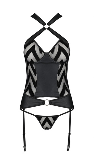 Hima Corset Gorset damski Passion czarny 