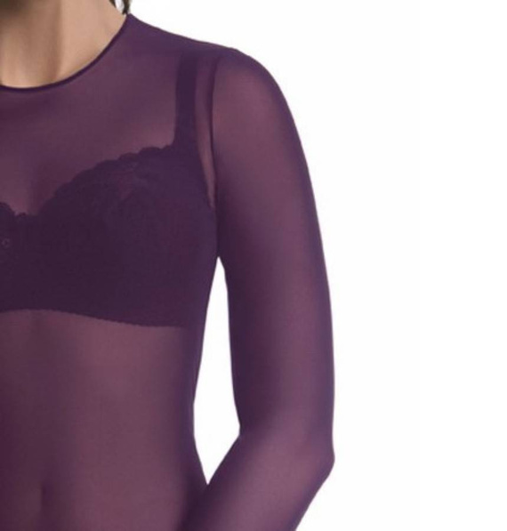 179308 Glamour Bluzka Damska, top Teyli - fioletowy