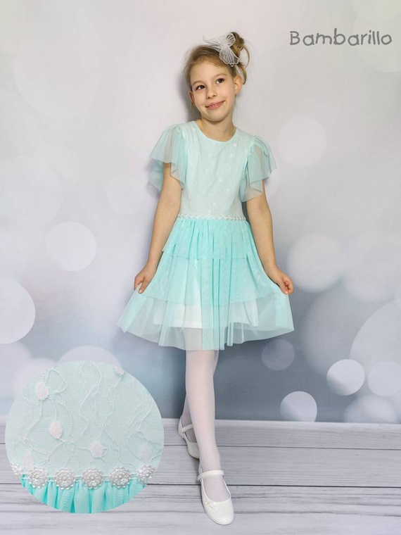 Princess Sukienka Bambarillo miętowy