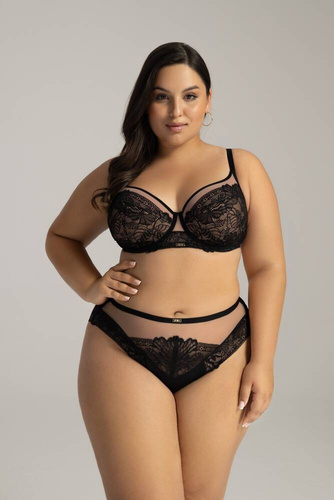 2145 Półusztywniany Biustonosz Ava czarny