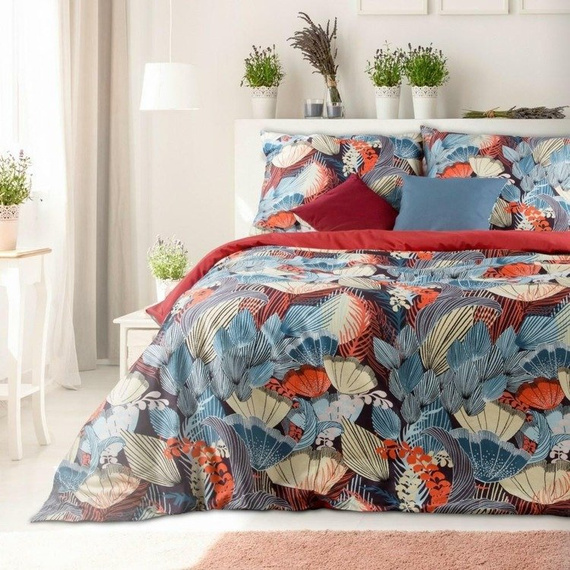 Pościel Satynowa Shery Eurofirany rajski ogród