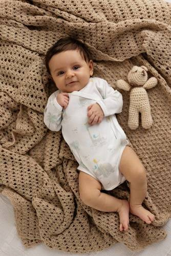 03243 "Rino" Body dzidziuś z długim rękawem Makoma