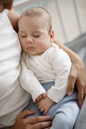 Lovely Day Body niemowlęce wiązane Pinokio - ecru niebieski