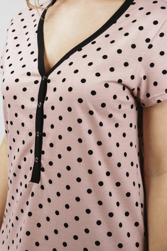 Buscato koszula nocna krótki rękaw Italian Fashion - druk