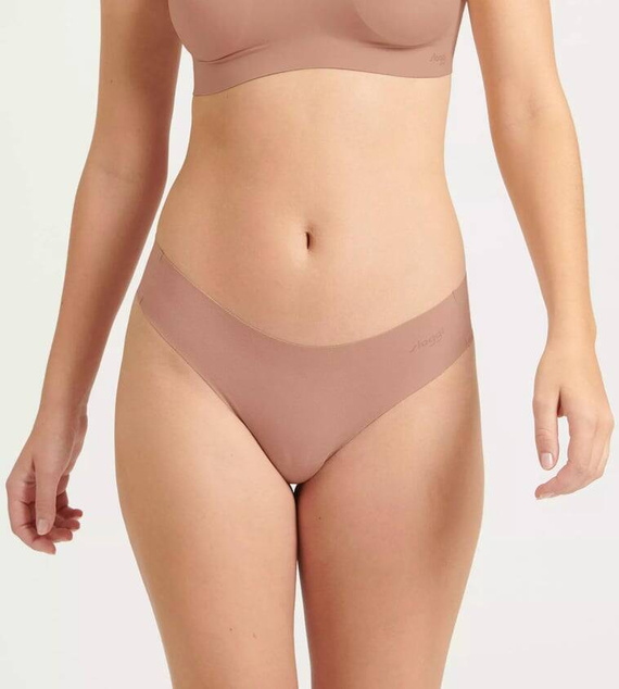 Zero Modal 2.0 Hipstring Stringi Damskie Sloggi - Cameo brown