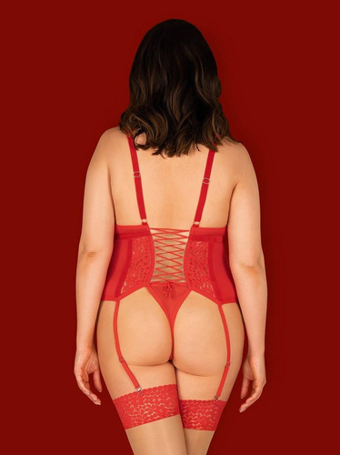 Blossmina Gorset Obsessive czerwony 
