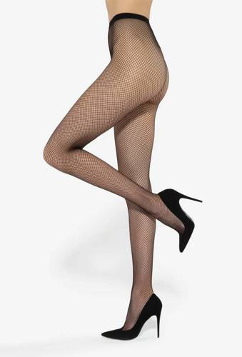 Rajstopy Brigitte 01 Kabaretki - czarny