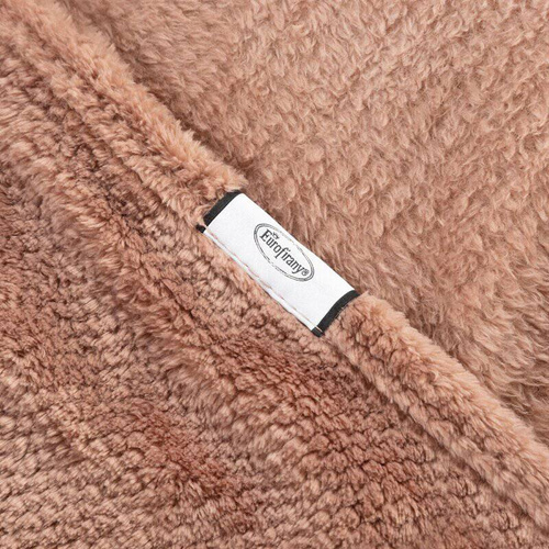 Ricky Koc narzuta z mikrofibry Eurofirany pudrowy róż