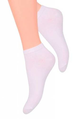 Art.052 Stopki damskie Steven - 001 biały