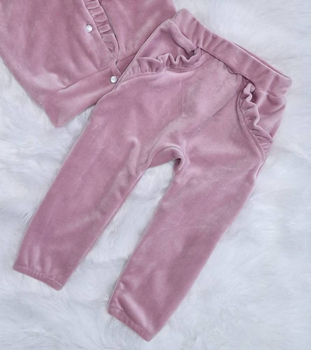 Amelka Spodnie niemowlęce Bambarillo wrzos