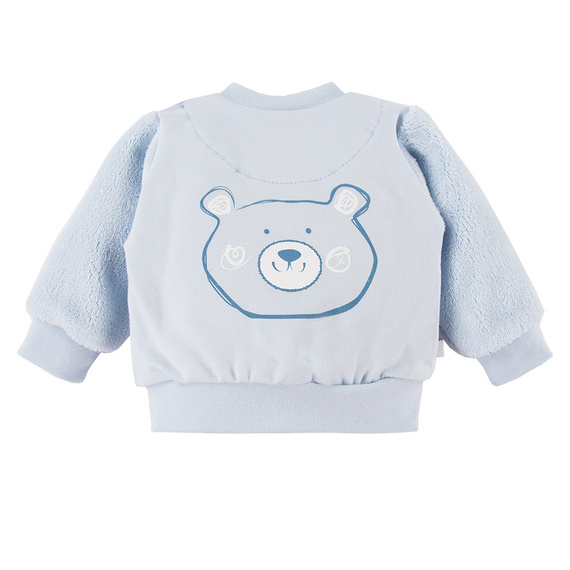 Big Bear Bluza dresowa rozpinana Eevi- niebieski