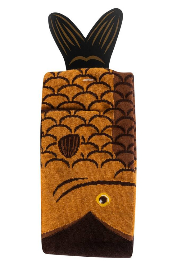 Pstrąg wędzony męskie skarpetki w pudełku Soxo