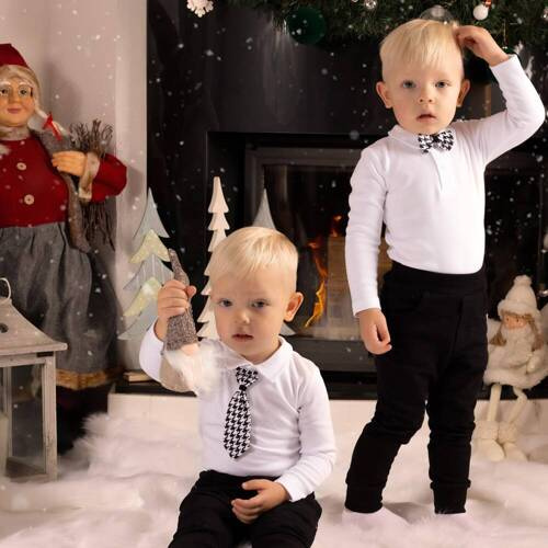 198099 Viki Body z długim rękawem dla chłopca Nicol