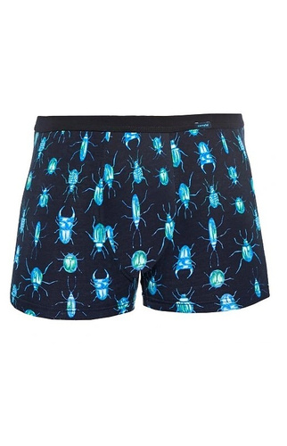 946/04 Bokserki męskie Cornette granatowy-jeans	