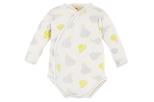 03231 "Sweet Pears" Body baby z długim rękawem Makoma