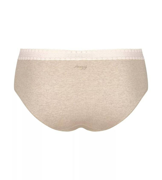 GO Ribbed R Hipster C2P Figi Damskie 2-pak Sloggi - grey combination