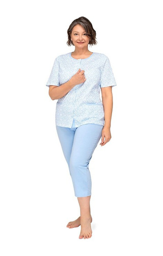 265 Kasia I Piżama damska Martel - niebieska