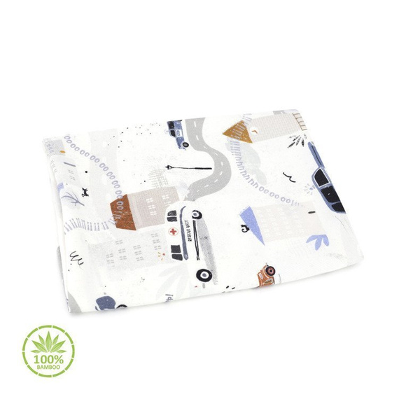 Otulacz 100% Bamboo Woodland- Makaszka