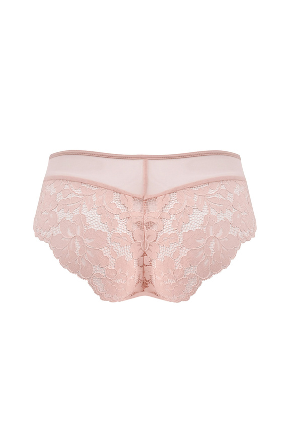 Mediolano Jasmin 19152 figi pudrowe koronka siateczka komfort