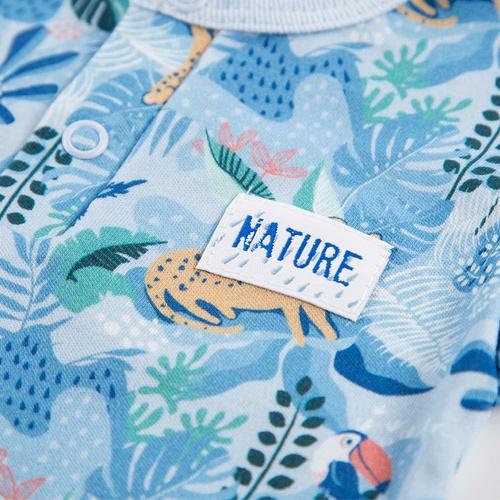 Nature Rampers chłopięcy Ewa Klucze - druk niebieski