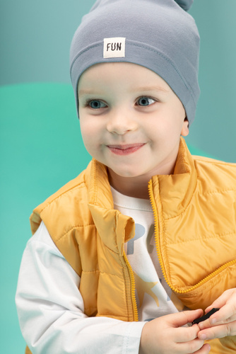 Fun Time Kamizelka pikowana Pinokio - żółty