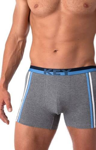 MXH 151 B25 Bokserki męskie Key - szare