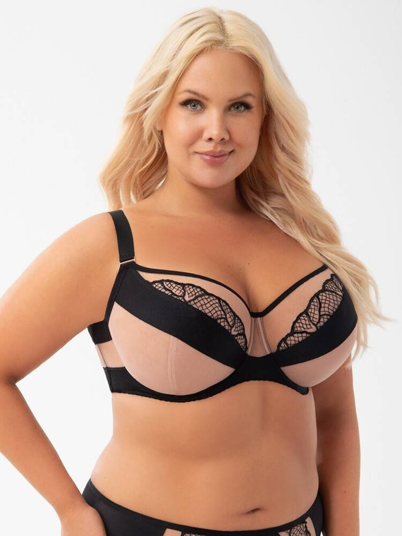 Gorsenia K 921 Davika Biustonosz miękki czarny